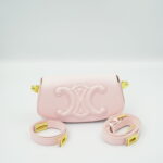 CELINE CLASSIQUE TRIOMPHE BAG باللون الزهري البارد High Quality