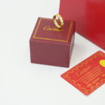 Cartier Love Ring Master quality With Diamond  Small size