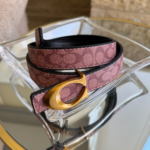 Coach Belt Burgundy