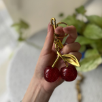 🍒Cherry Bag Charm -Coach
