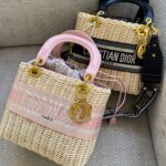 Lady Dior Medium Rattan