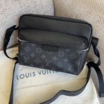 Louis Vuitton Outdoor Messenger Monogram Eclipse Taiga Black | eBay