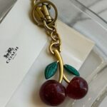 Coach Resin Cherry Bag Charm