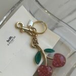 Cherry Bag Charm-Pink