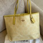 COACH City Tote Bag Yellow