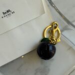 Coach Small Apple Bag Charm