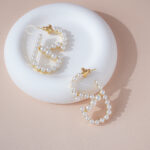 Valentino Garavani Vlogo Signature metal and resin earrings