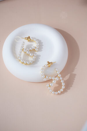 Valentino Garavani Vlogo Signature metal and resin earrings