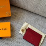 Louis Vuitton (Red)  Card Holder