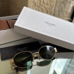 Celine Triomphe Metal 01 sunglasses in Metal-A
