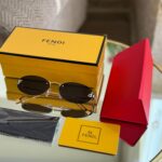 FENDI First crystal FE4075US- Gold