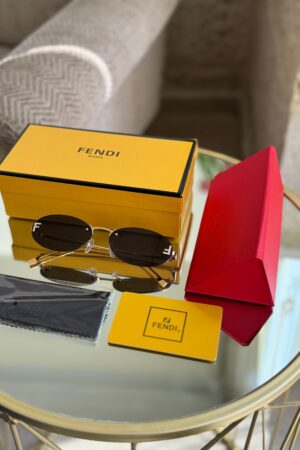 FENDI First crystal FE4075US- Gold
