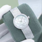 | DIOR La D My Dior 25 MM, Steel and Diamonds