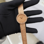 DIOR La D My Dior 25 MM, Yellow Gold and Diamonds