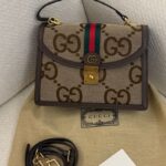 Gucci Small Ophidia Jumbo GG Bag in Canvas