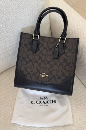 Coach Mercer Black Handbag