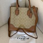 Coach Mercer Brown Handbag