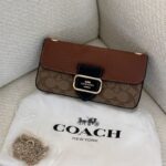 Coach Morgan Crossbody in Colorblock Signature Canvas