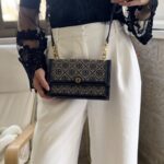 Tory Burch T Monogram Jacquard Shoulder Bag