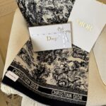 Christian Dior Scarf BLK\2