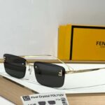 Fendi First Crystal FOL112V sunglasses in F Gold color