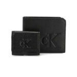 ⁦Calvin Klein men's pebbled leather wallet and  Airpods Cover set⁩ - الصورة ⁦10⁩