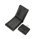 ⁦Calvin Klein men's pebbled leather wallet and  Airpods Cover set⁩ - الصورة ⁦6⁩