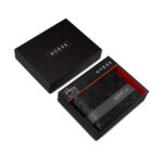 GUESS Men's Mesa Billfold leather wallet in black