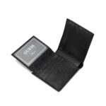 ⁦GUESS Men's Mesa Billfold leather wallet in black⁩ - الصورة ⁦2⁩