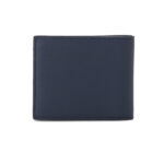 Lacoste men's classic billfold or bifold wallet in a navy blue - תמונה 8