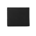 Lacoste men's classic billfold or bifold wallet in black - תמונה 9