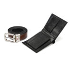 ⁦Tommy Hilfiger Men's Wallet and Belt Set⁩ - الصورة ⁦7⁩