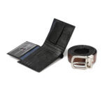 ⁦Tommy Hilfiger Men's Wallet and Belt Set⁩ - الصورة ⁦4⁩