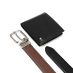Tommy Hilfiger Men's Wallet and Belt Set