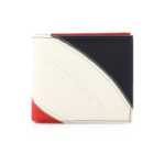 ⁦Tommy Hilfiger Phoenix Mens Leather Global Coin Wallet Red & White & Blue⁩ - الصورة ⁦2⁩