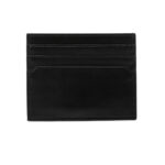 ⁦Tommy Hilfiger TH Monogram leather card holder in black⁩ - الصورة ⁦3⁩