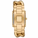 Michael Kors Emery Gold-Tone Curb Link Ladies Watch - תמונה 3