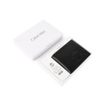 Calvin Klein leather bifold wallet with an embossed logo