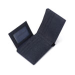 ⁦Calvin Klein Saffiano leather bifold wallet in blue⁩ - الصورة ⁦4⁩