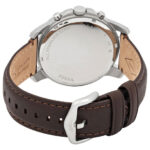 ⁦Fossil Grant Chronograph Brown Leather Men's Watch⁩ - الصورة ⁦3⁩