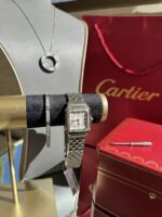 Cartier Silver Set (Watch,Bracelet,Necklace) - תמונה 2