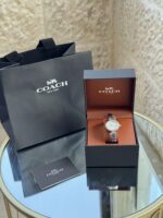 Coach Park Signature C Silver Women's Watch - תמונה 5