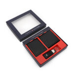 Tommy Hilfiger men's leather gift set including a bi-fold wallet, a card holder, and a keychain