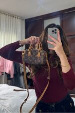 ⁦Louis Vuitton Nano Speedy is reimagined in Monogram Origine canvas⁩ - الصورة ⁦3⁩