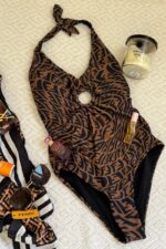 ⁦Fendi 0 One-Piece Swimsuit⁩ - الصورة ⁦5⁩