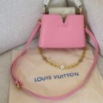 Louis Vuitton Capucines BB in Pink Taurillon leather 20