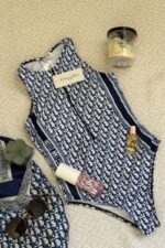 Christian Dior Zip One-Piece Swimsuit