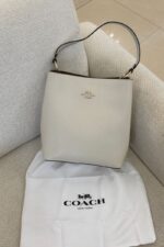 Coach Town Bucket Bag in Chalk White