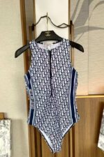 ⁦Christian Dior Zip One-Piece Swimsuit⁩ - الصورة ⁦4⁩