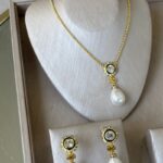 Valentino Garavani VLogo Signature Pearl Drop Necklace & Earrings